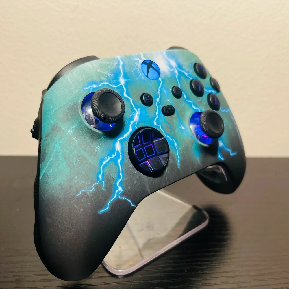 Microsoft Xbox Custom Modded Controller with LEDs